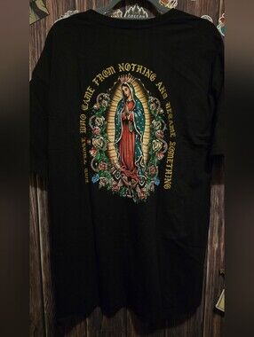 DGK Men's Black Rose Logo T-Shirt